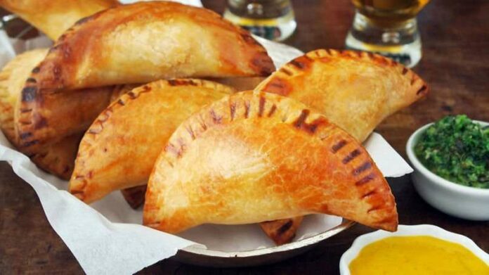 Empanadas de camarones y cangrejo